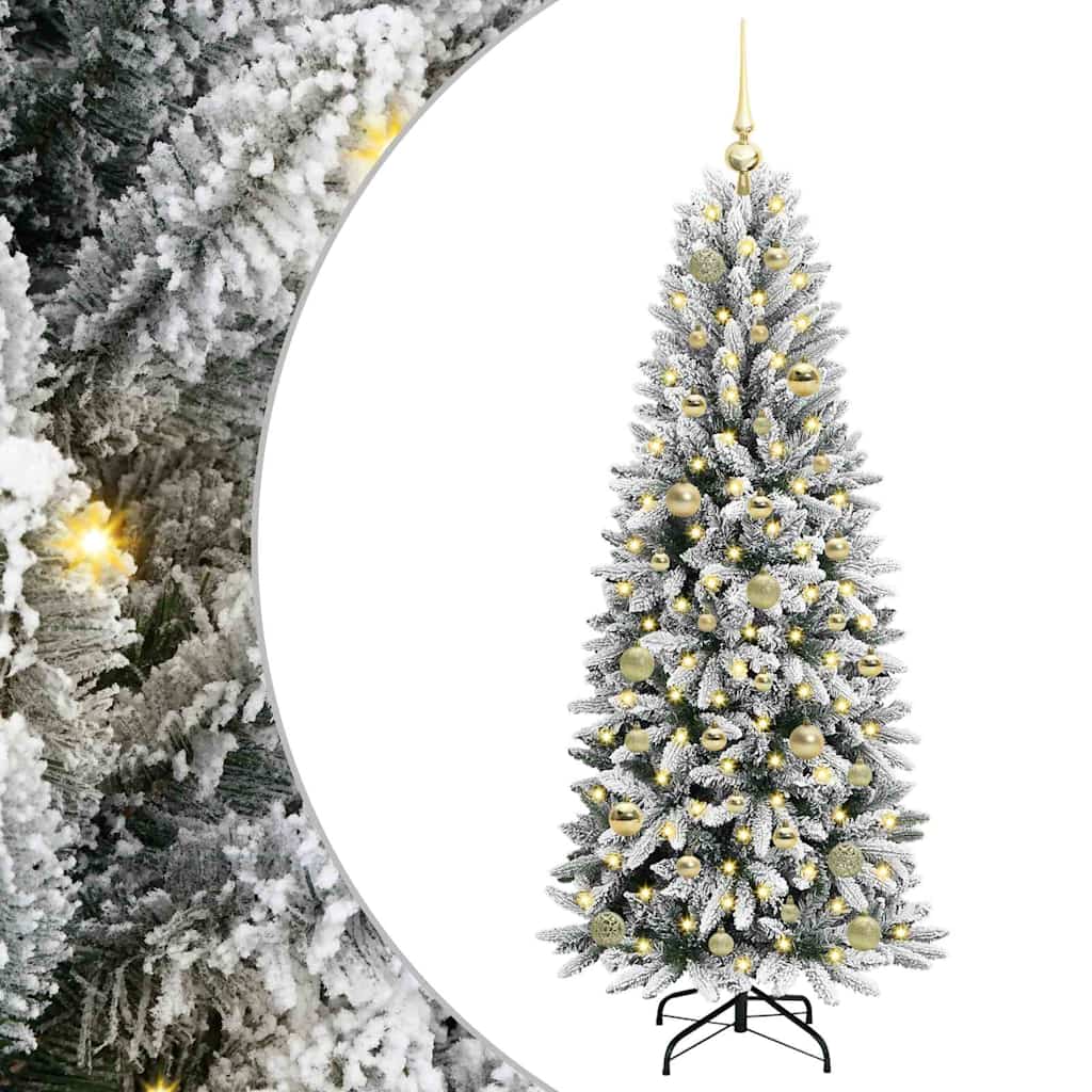 Mākslīgā eglīte AURORA HORIZON, ar 150 LED balta statīvu 150 cm.