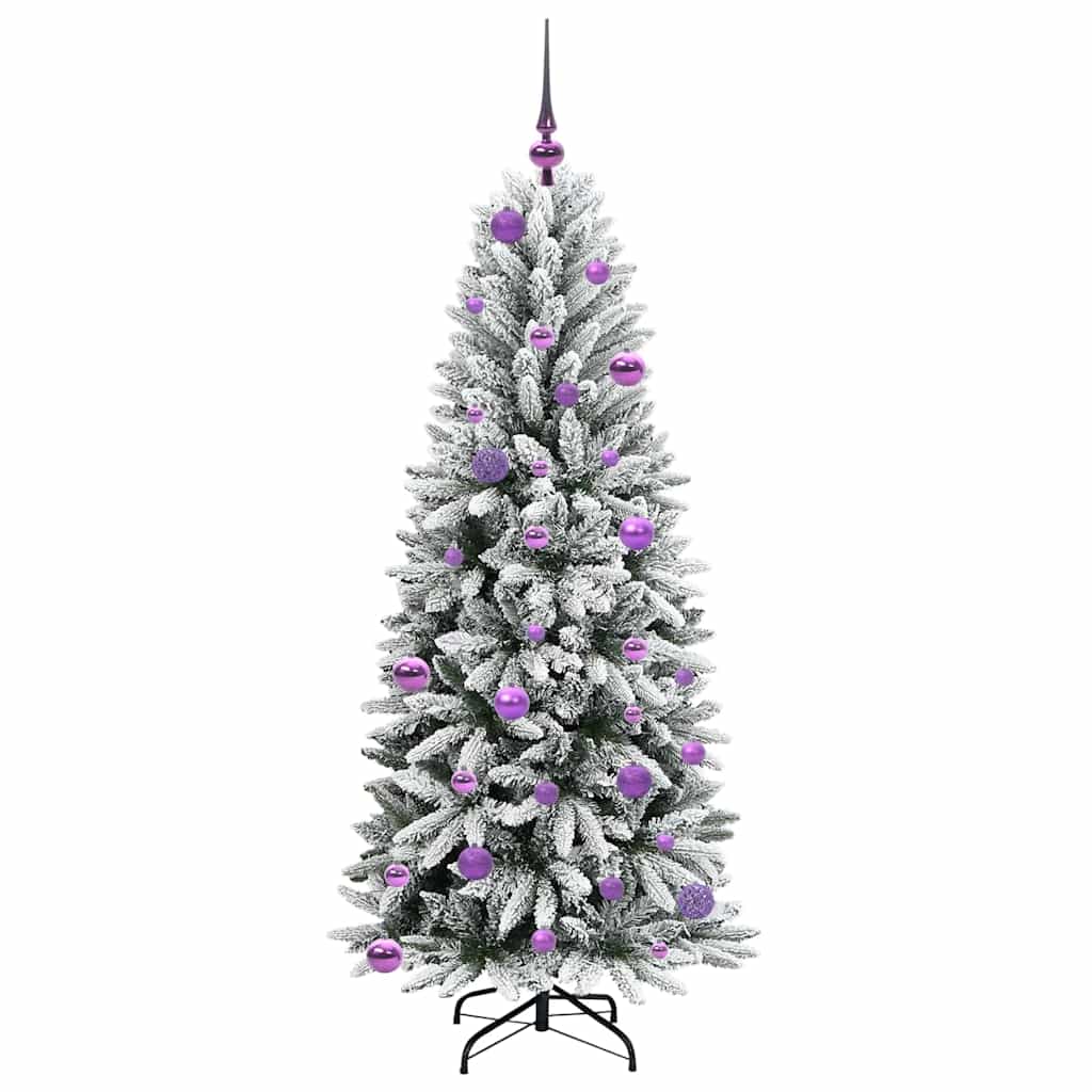 Mākslīgā Ziemassvētku eglīte AURORA HORIZON ar 150 LED balto statīvu 150 cm.