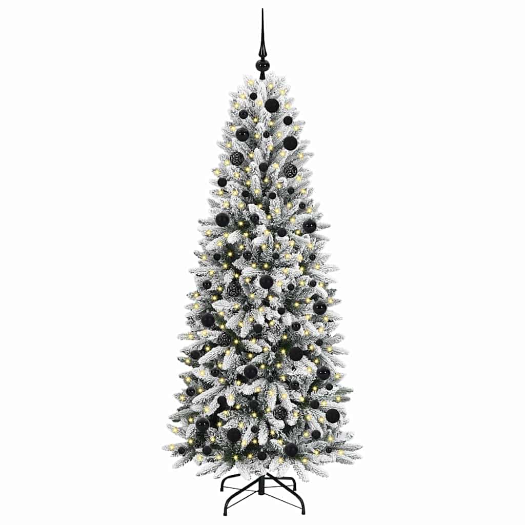 Artificial Christmas tree HORIZON WINTER, with 300 LED stand White 180 cm.