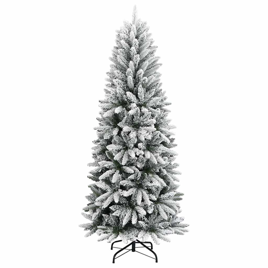 Dirbtinė Kalėdų eglutė FROST EMBER, su 300 LED stovu Balta 210 cm.