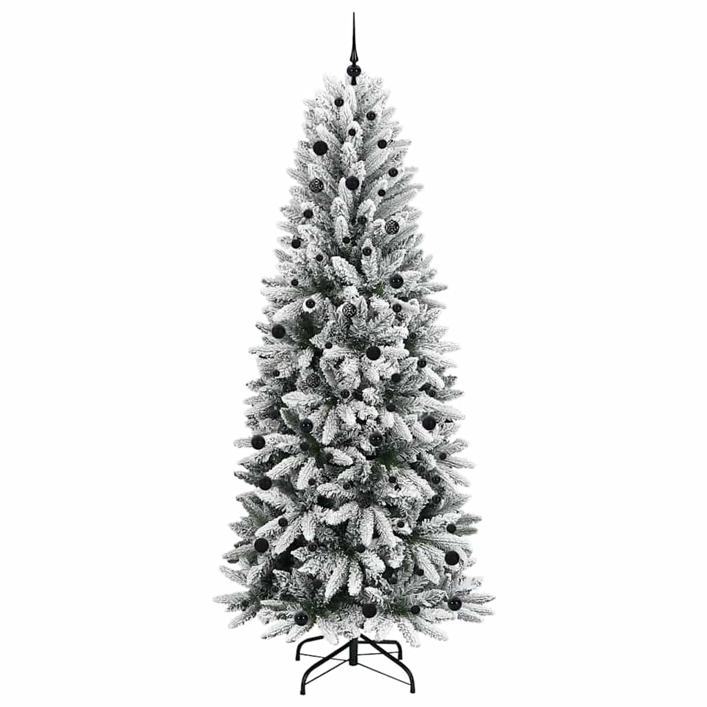 Dirbtinė Kalėdų eglutė WINTER PINE, su 300 LED stovu Balta 240 cm.