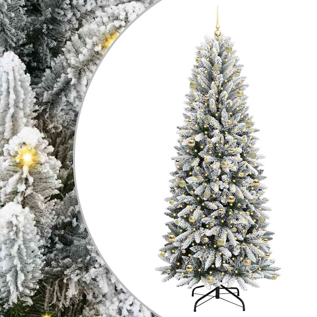 Dirbtinė Kalėdų eglutė Balta 240 cm