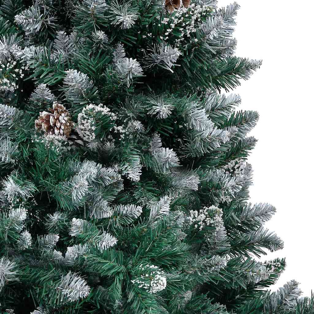 Dirbtinė Kalėdų eglutė Žalia 150 cm PVC ir Plienas ir Plastikas