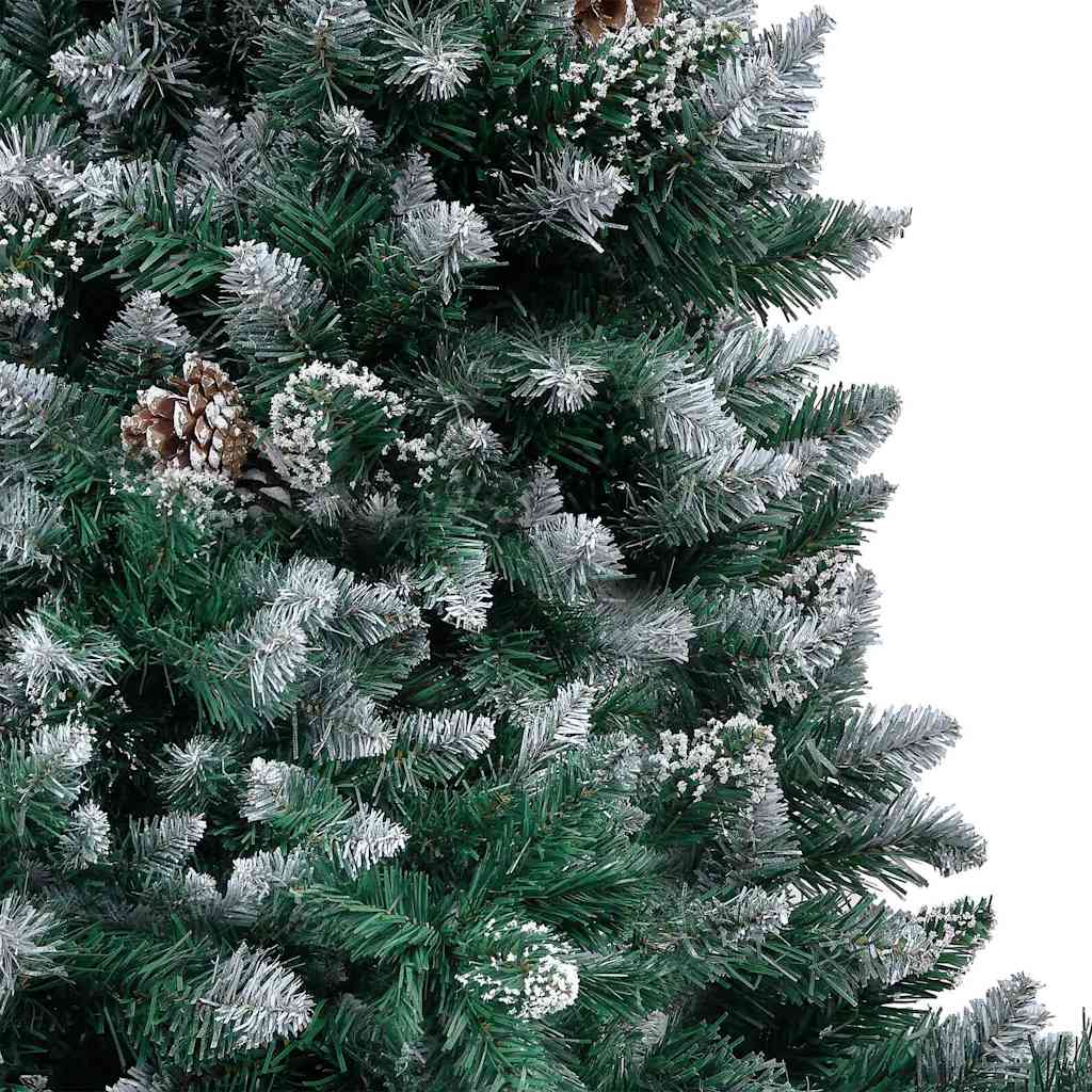 Dirbtinė Kalėdų eglutė Žalia 150 cm PVC ir Plienas ir Plastikas