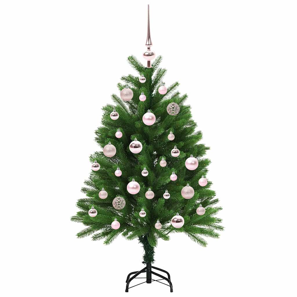Kalėdų eglutė su 150 LED s stovu Žalia 120 cm PE