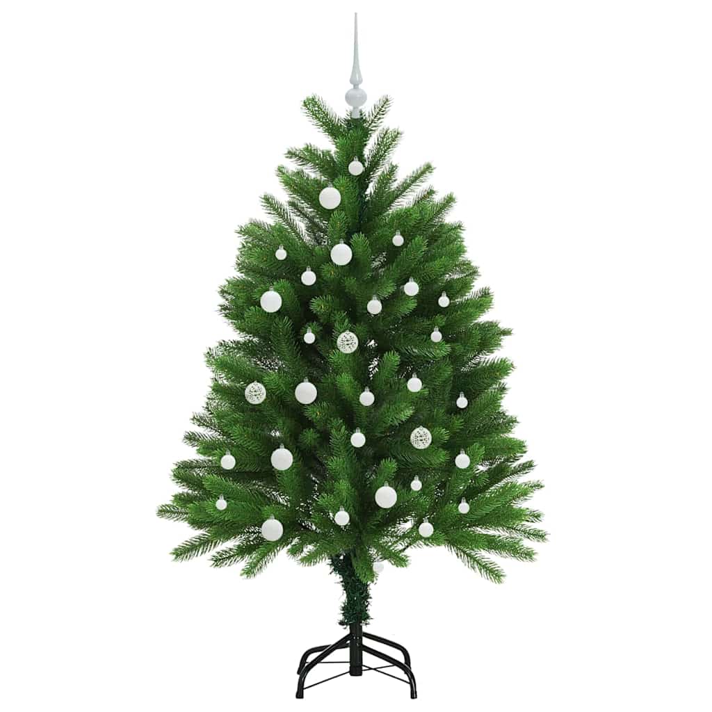 Ziemassvētku eglīte ar 150 LED un statīvu Zaļa 120 cm PE