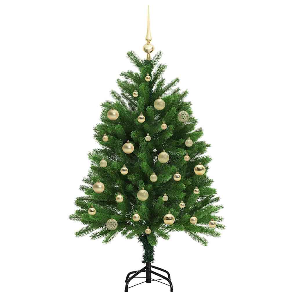 Kalėdų eglutė su 150 LED s stovu Žalia 120 cm PE