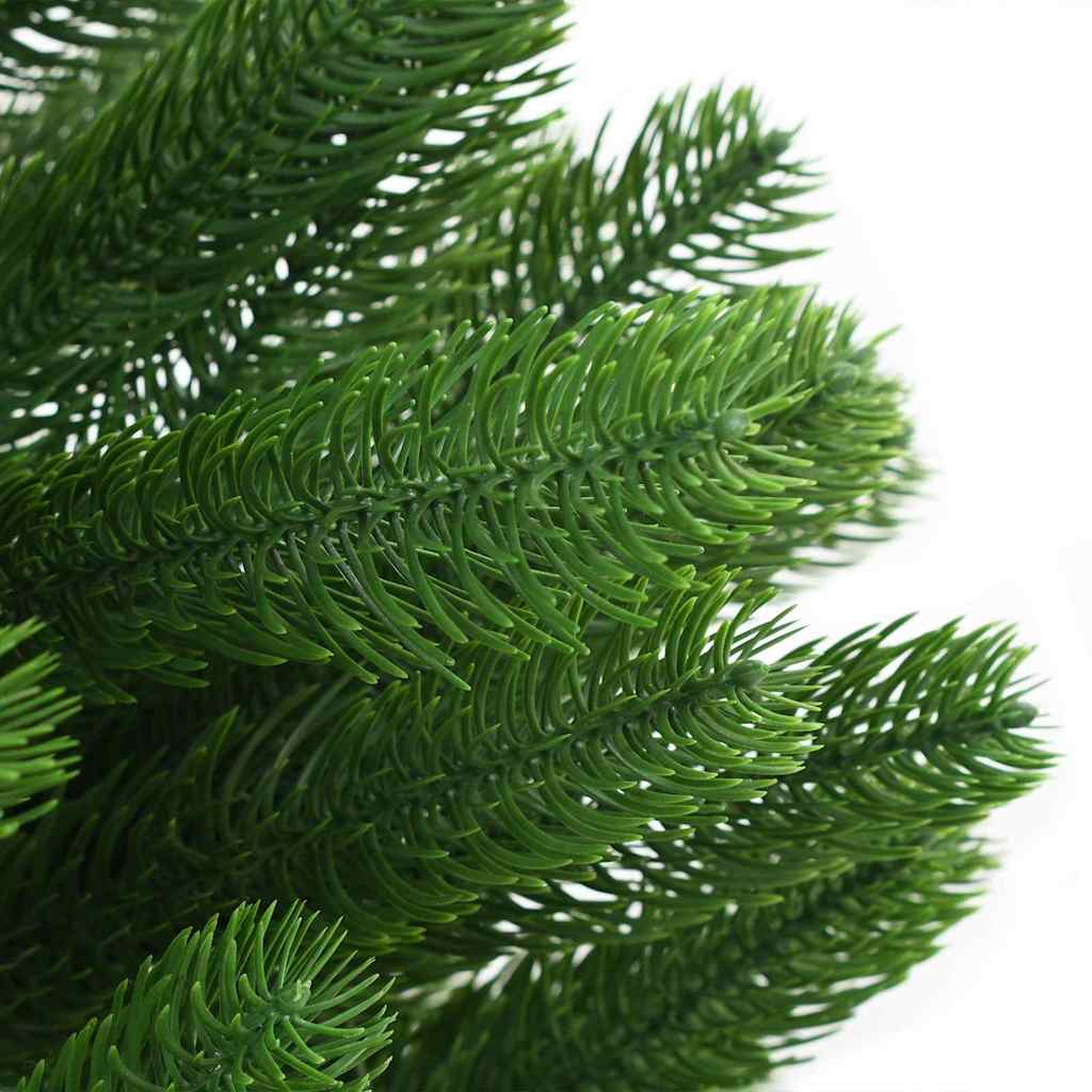 Kalėdų eglutė su 150 LED s stovu Žalia 150 cm PE