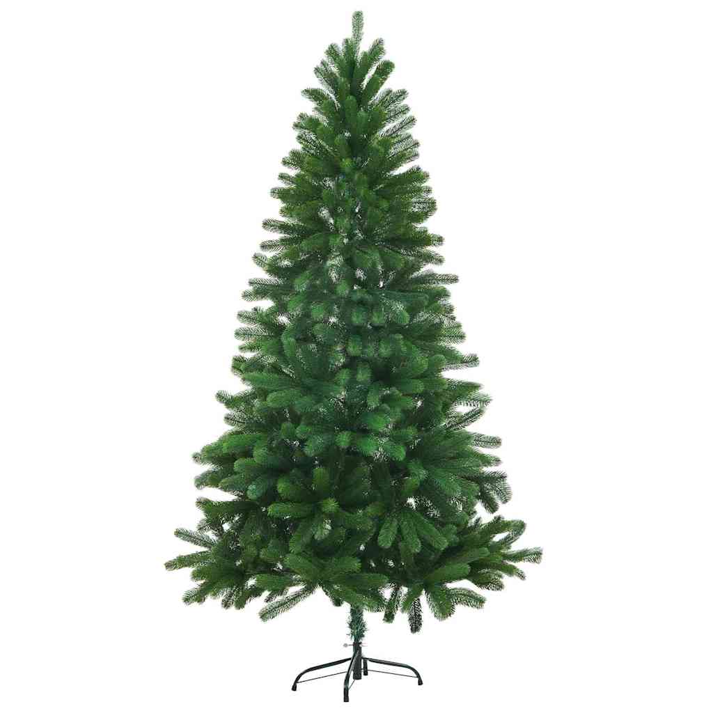 Kalėdų eglutė su 150 LED s stovu Žalia 150 cm PE