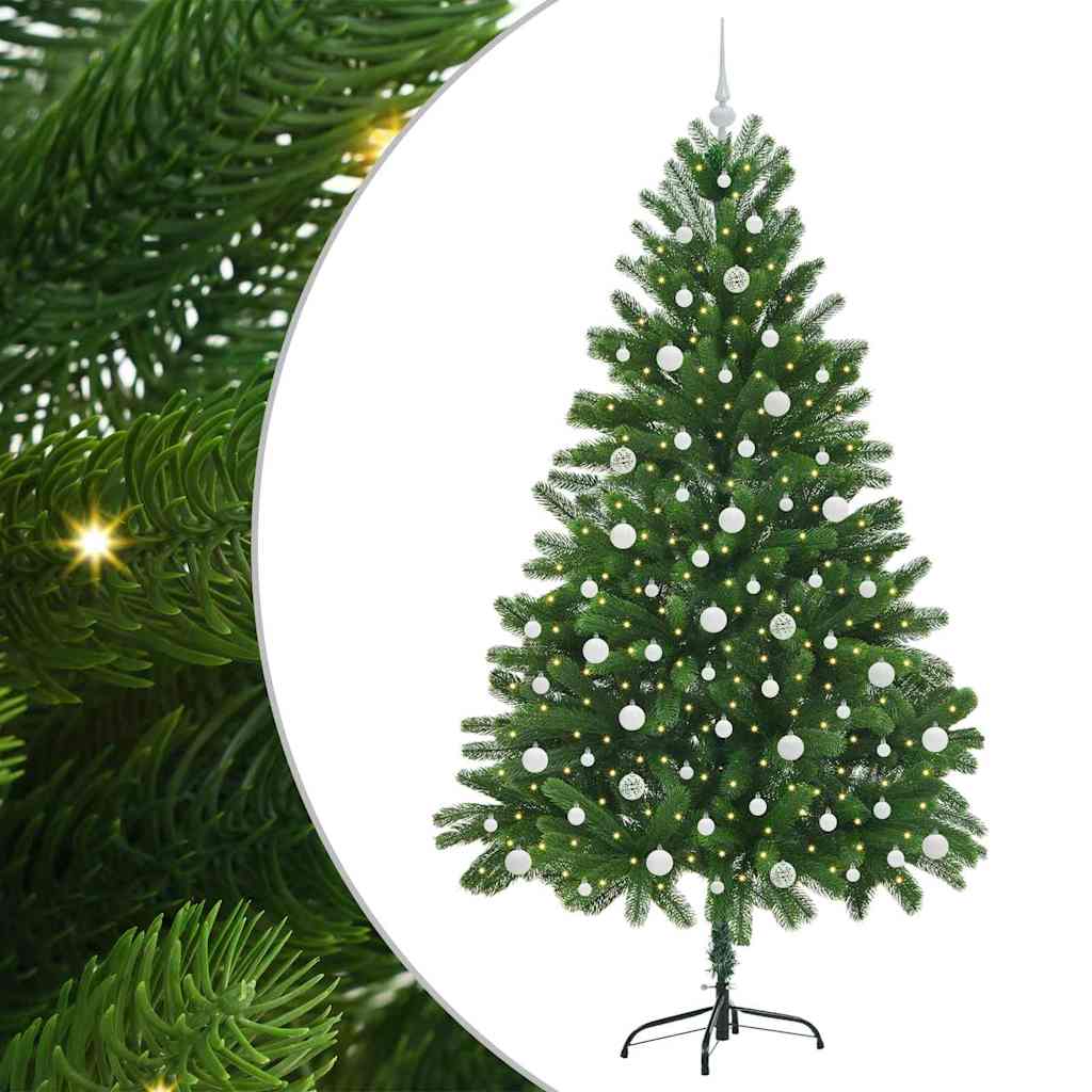 Kalėdų eglutė GROVE HOLLOW, su 300 LED stovu Žalia 210 cm.