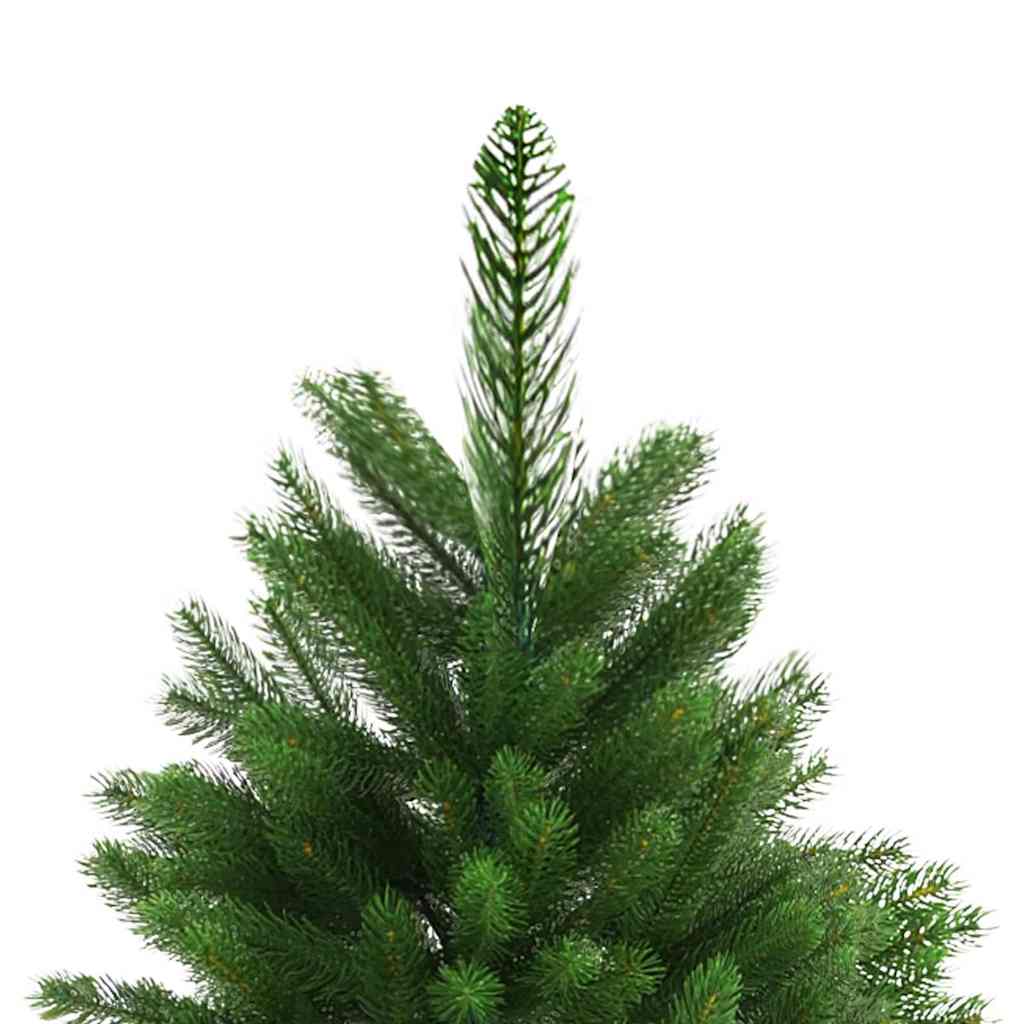 Kalėdų eglutė su 300 LED s stovu Žalia 240 cm PE