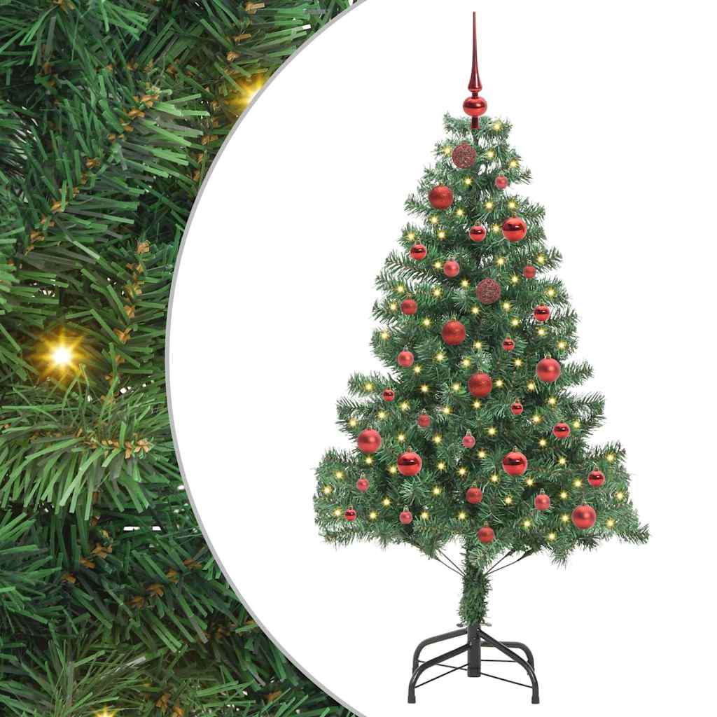 Kalėdų eglutė SNOW MOON, su 150 LED stovu Žalia 150 cm.