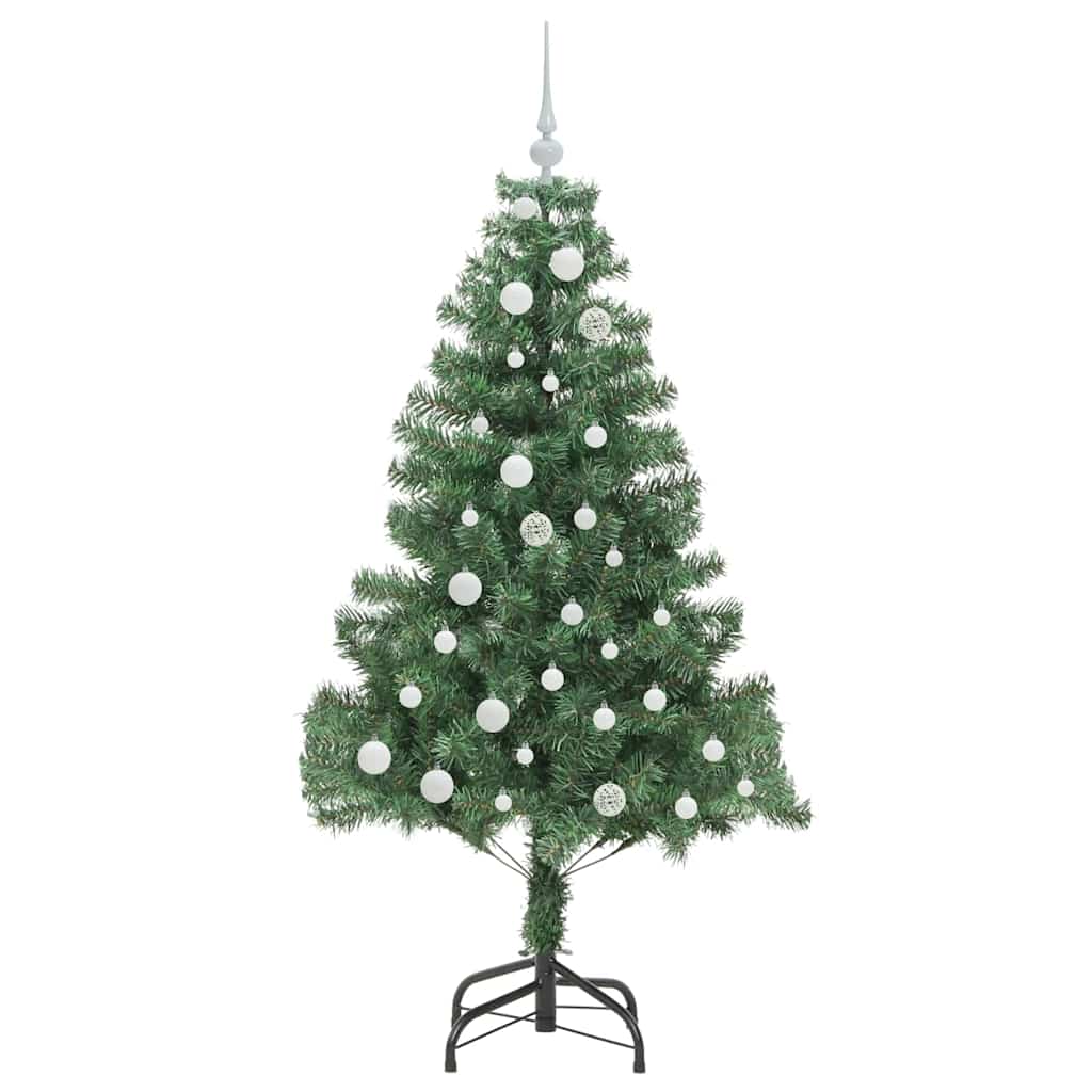 Ziemassvētku eglīte SNOW MOON, ar 150 LED lampiņām, zaļa, 150 cm.