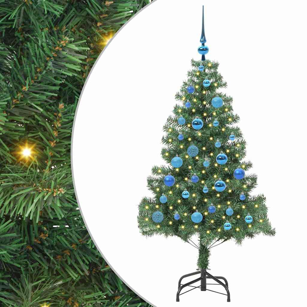 Kalėdų eglutė SNOW MOON, su 150 LED stovu Žalia 150 cm.