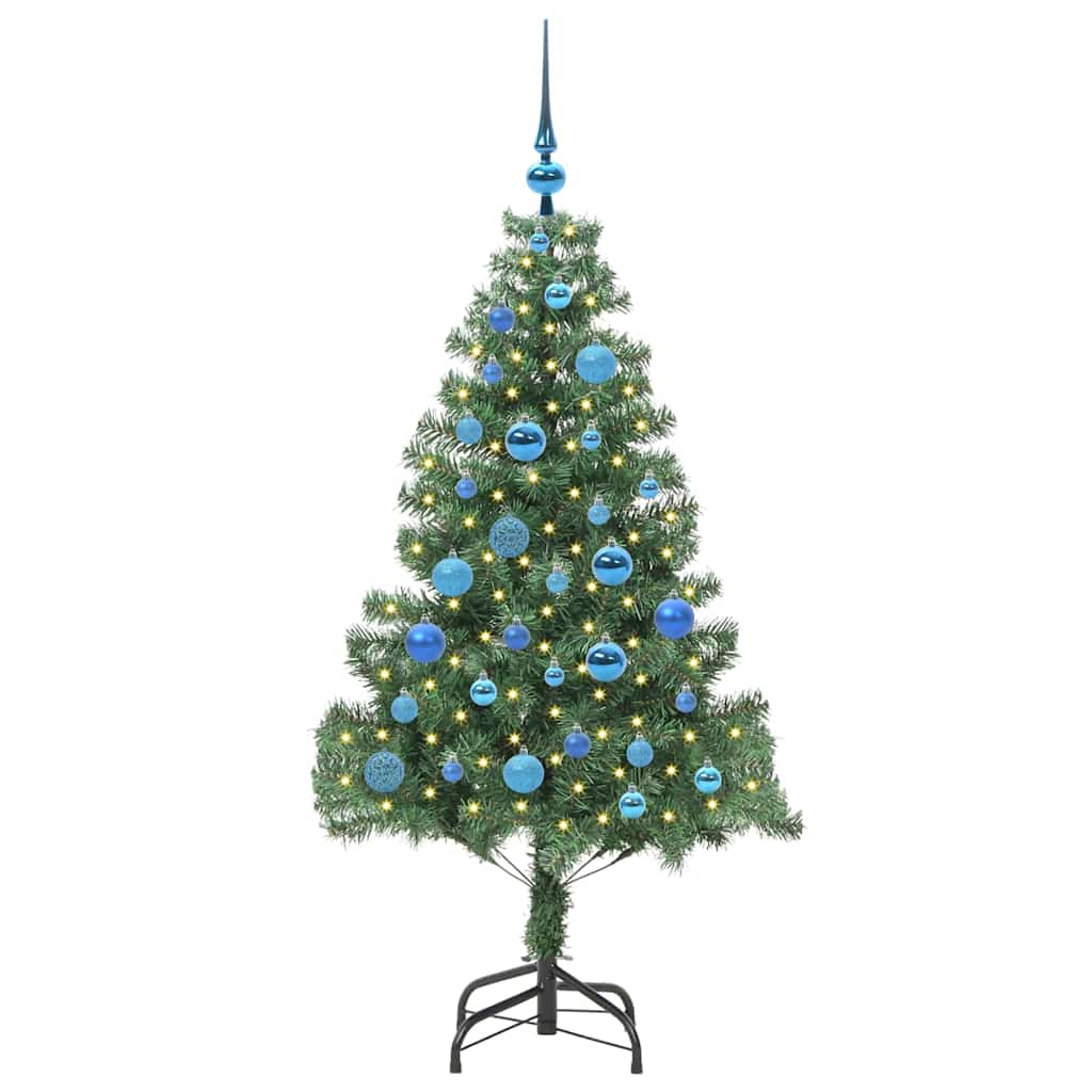 Kalėdų eglutė SNOW MOON, su 150 LED stovu Žalia 150 cm.