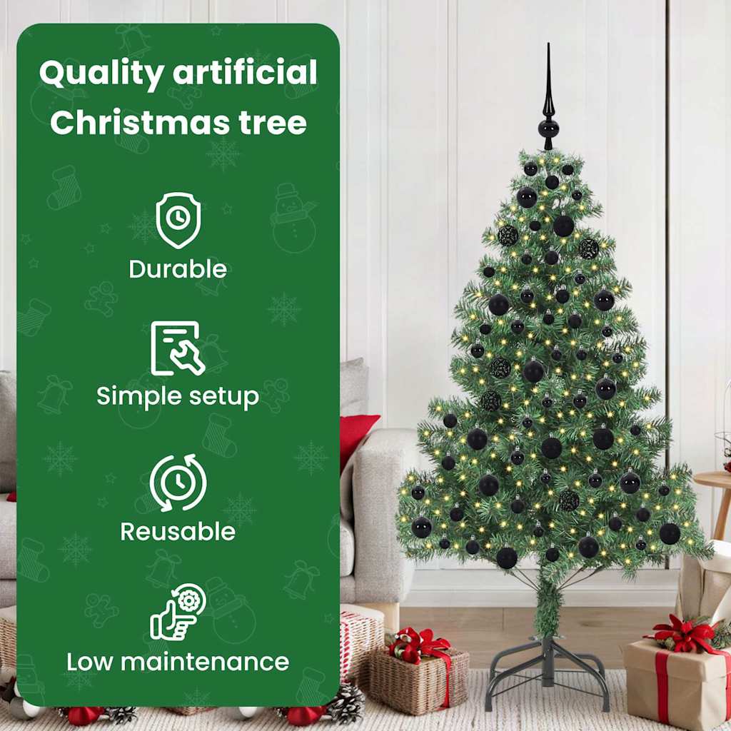 Kalėdų eglutė ARCTIC GROVE, su 300 LED stovu Žalia 180 cm.