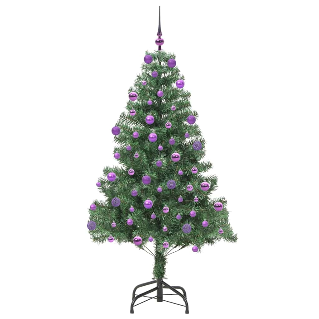 Ziemassvētku egle ARCTIC GROVE, ar 300 LED statīvu, zaļa, 180 cm.