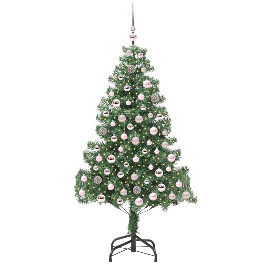 Kalėdų eglutė PINE HOLLOW, su 300 LED stovu Žalia 210 cm.