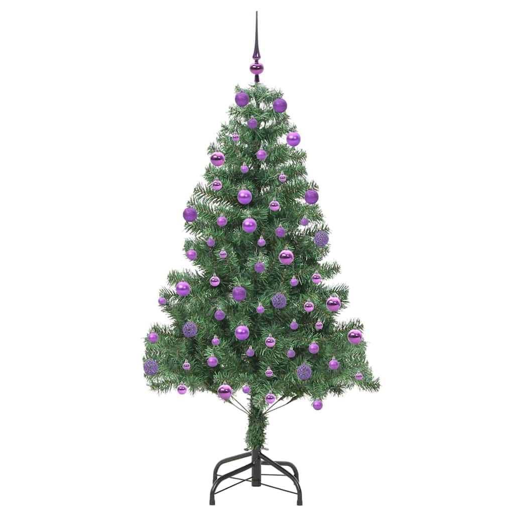 Ziemassvētku eglīte PINE HOLLOW, ar 300 LED statīvu, zaļa, 210 cm.