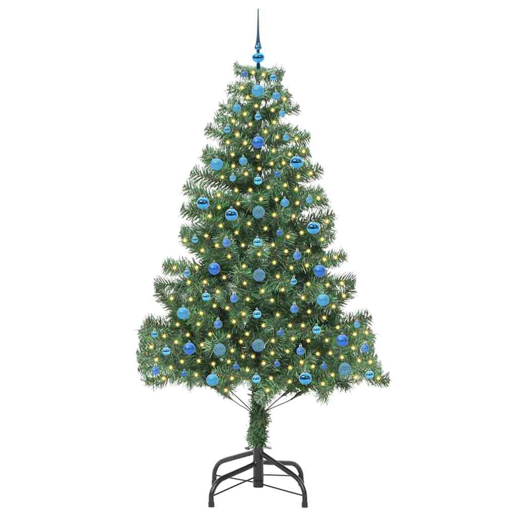 Kalėdų eglutė PINE HOLLOW, su 300 LED stovu Žalia 210 cm.