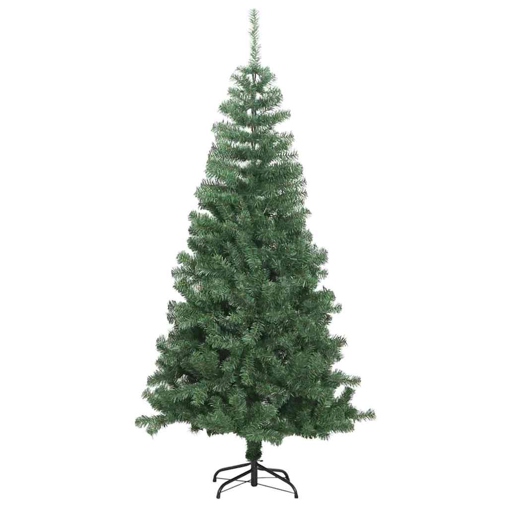 Kalėdų eglutė su 300 LED s stovu Žalia 240 cm PVC