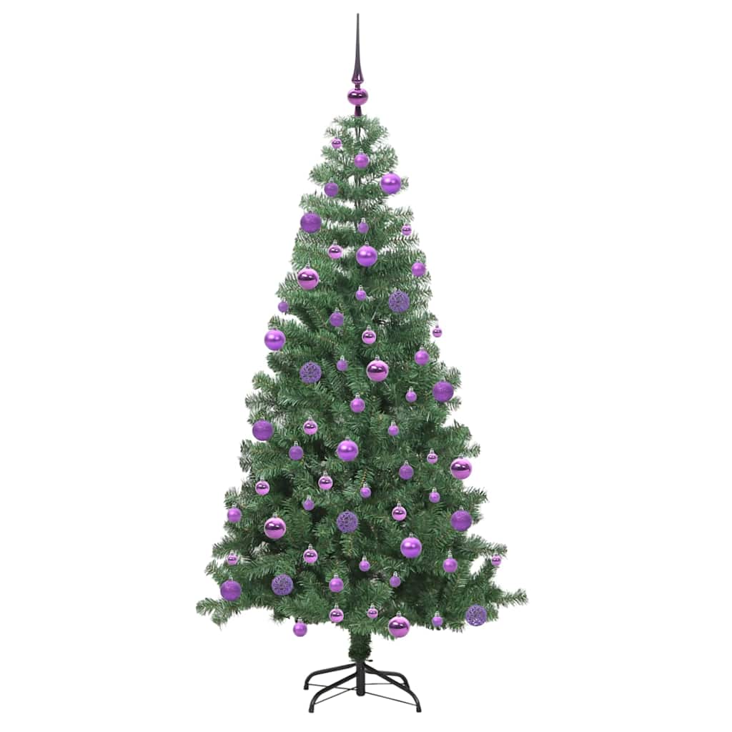 Kalėdų eglutė AURORA AK, su 300 LED stovu Žalia 240 cm.