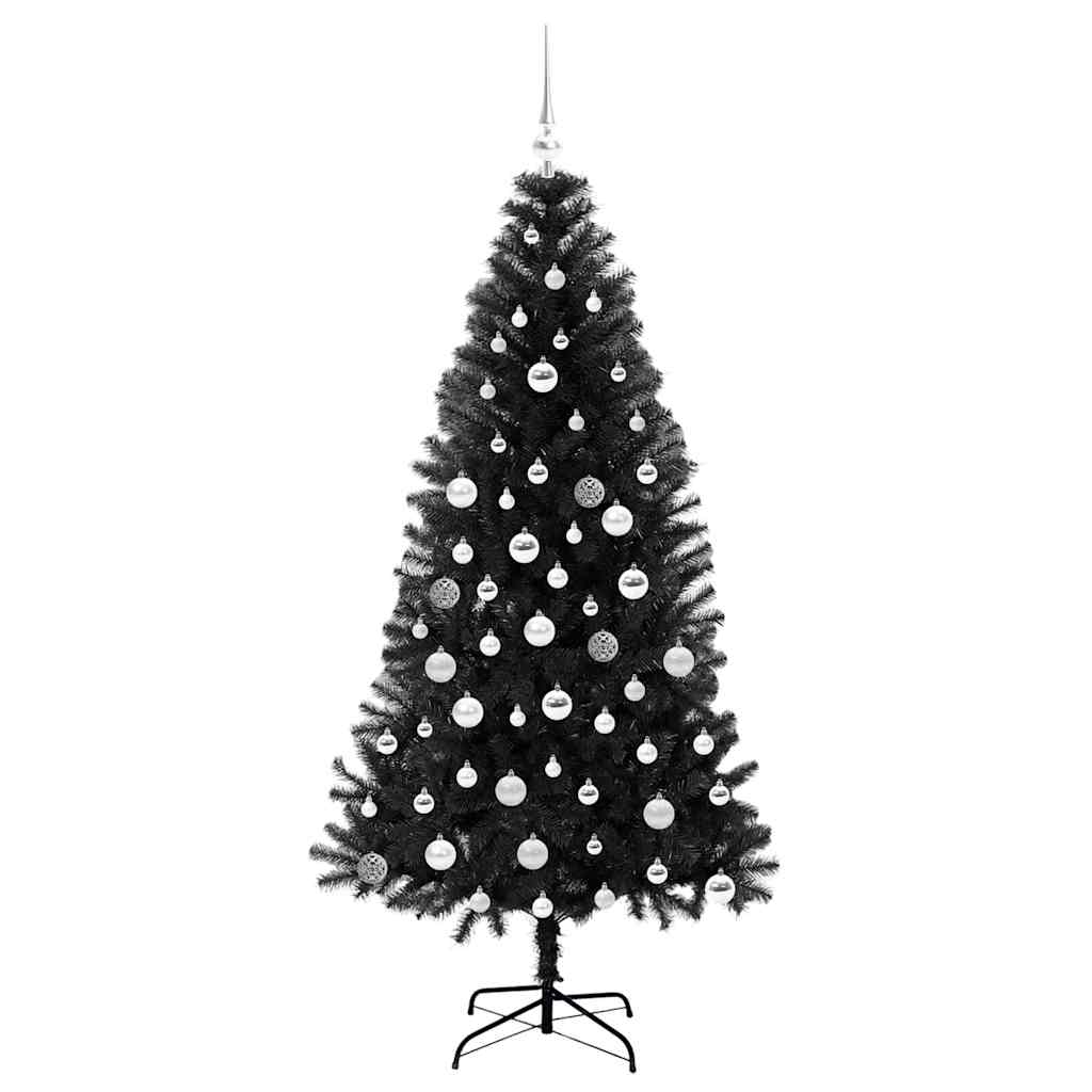Kalėdų eglutė Juoda 180 cm PVC