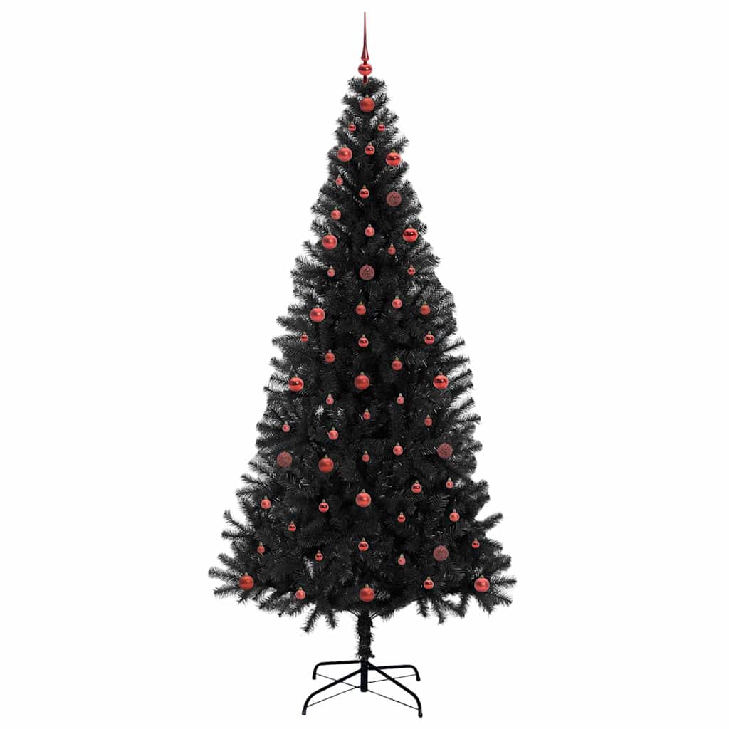 Kalėdų eglutė Juoda 240 cm PVC