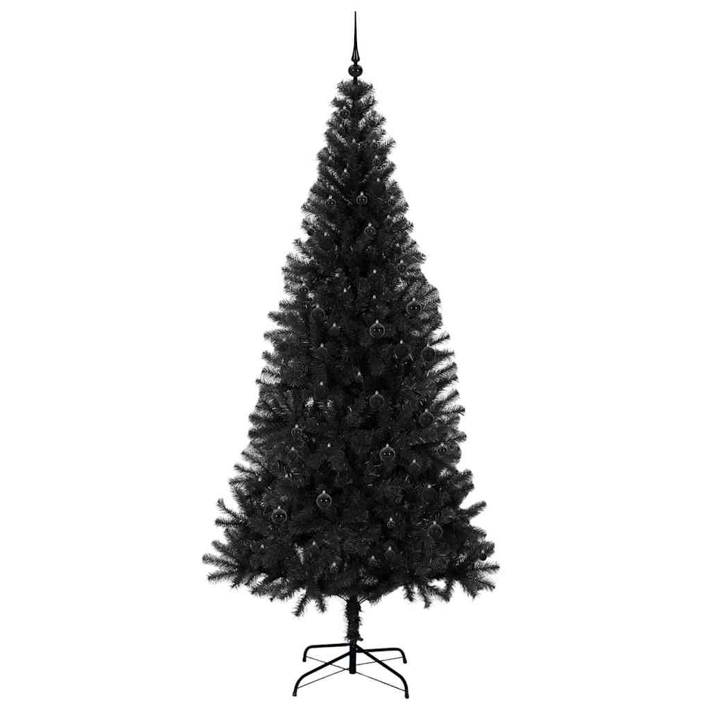 Kalėdų eglutė Juoda 240 cm PVC