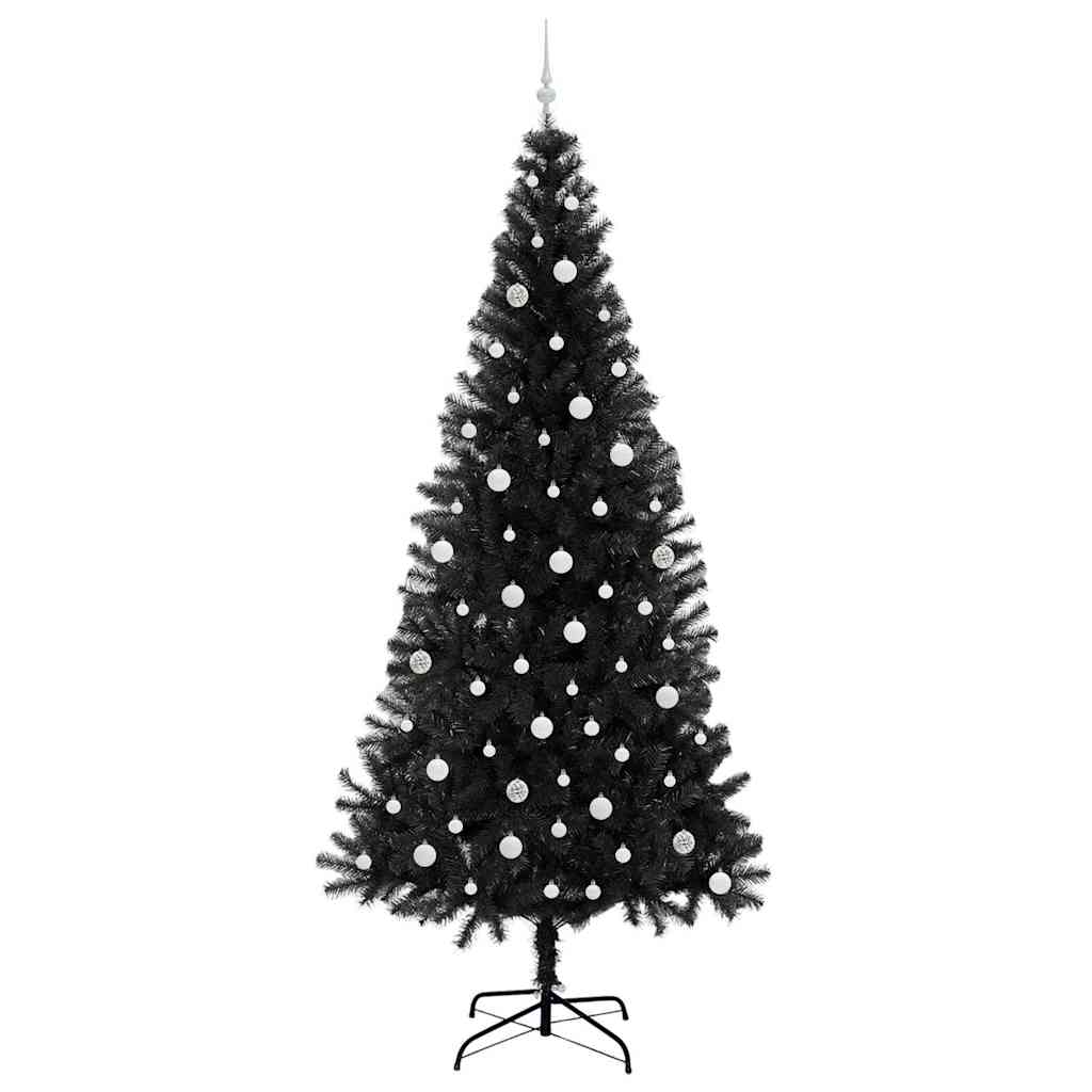 Kalėdų eglutė Juoda 240 cm PVC