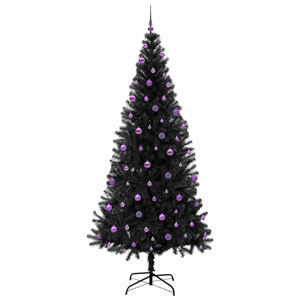 Kalėdų eglutė Juoda 240 cm PVC