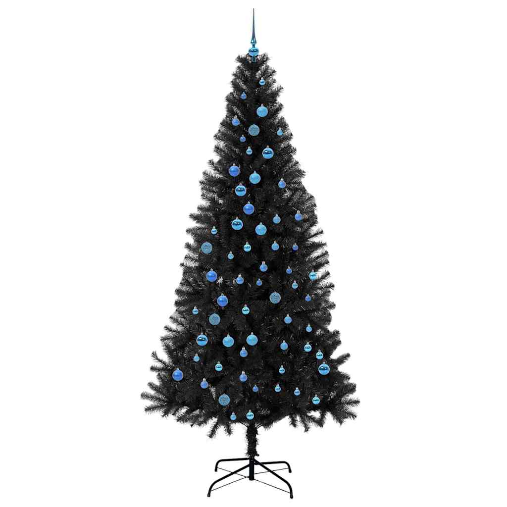Kalėdų eglutė Juoda 240 cm PVC
