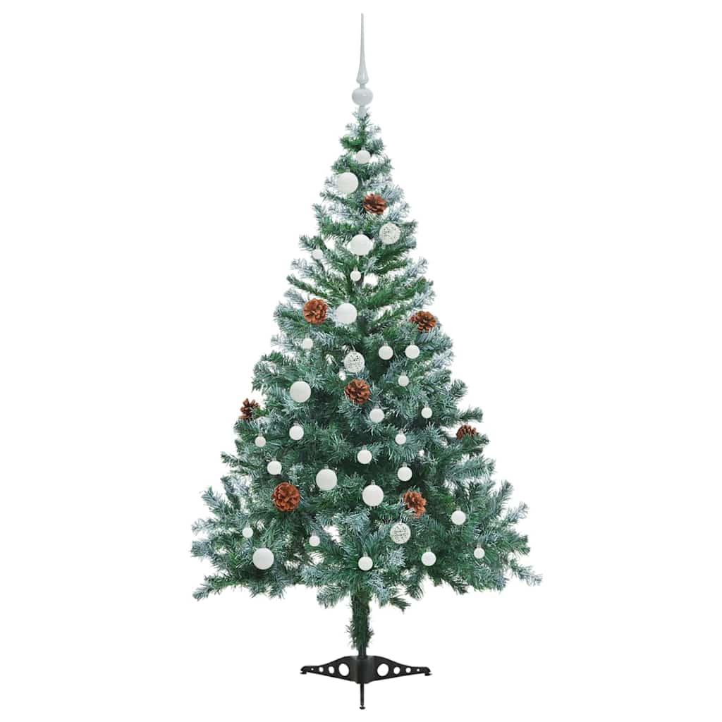 Dirbtinė Kalėdų eglutė Žalia 150 cm PVC ir plienas