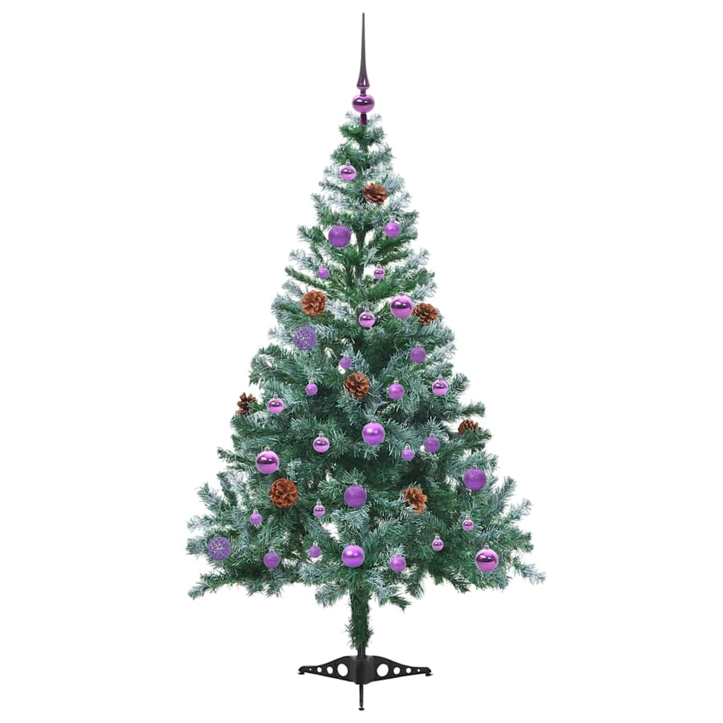 Dirbtinė Kalėdų eglutė Žalia 150 cm PVC ir plienas