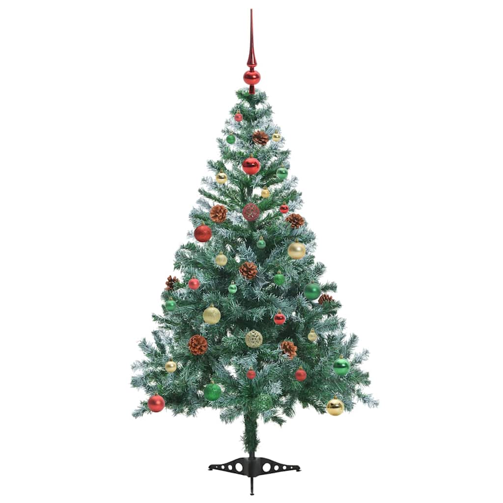 Dirbtinė Kalėdų eglutė Žalia 150 cm PVC ir plienas