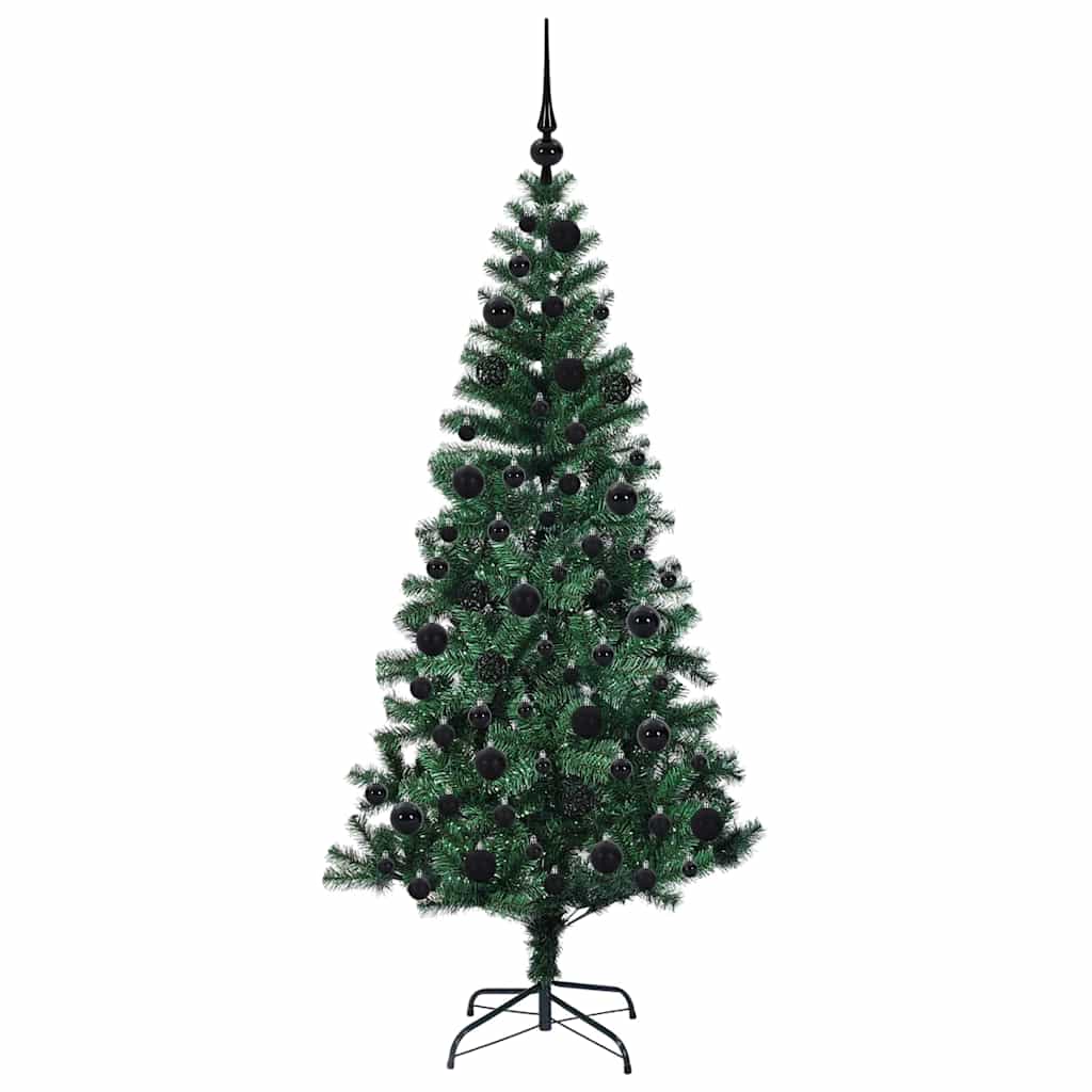 Mākslīgā pirmsvētku eglīte AURORA EMBER, ar gaismām Zaļa 180 cm.