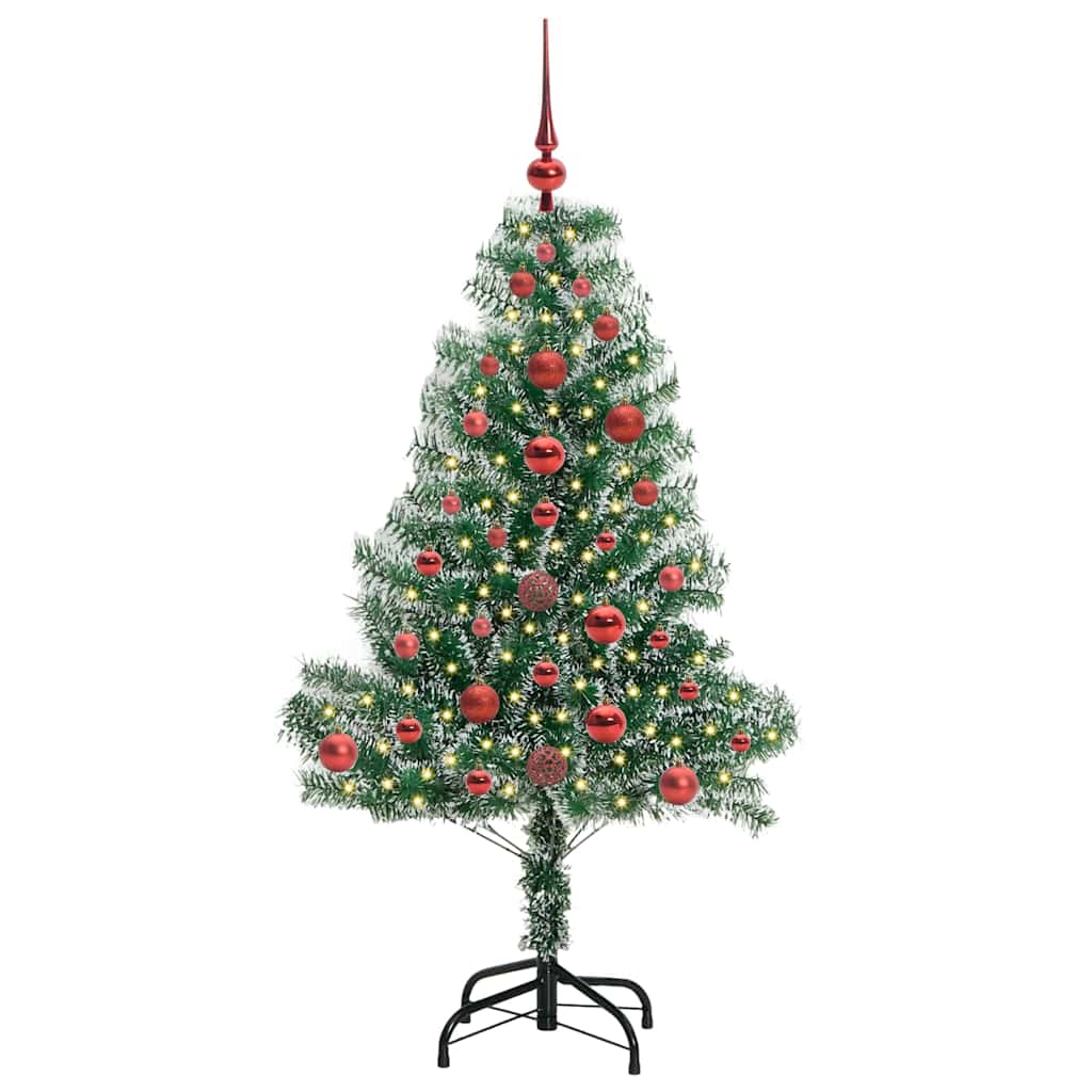 Dirbtinė Kalėdų Eglė Su Sniegu ir LED Šviesa su 150 LED 120 cm