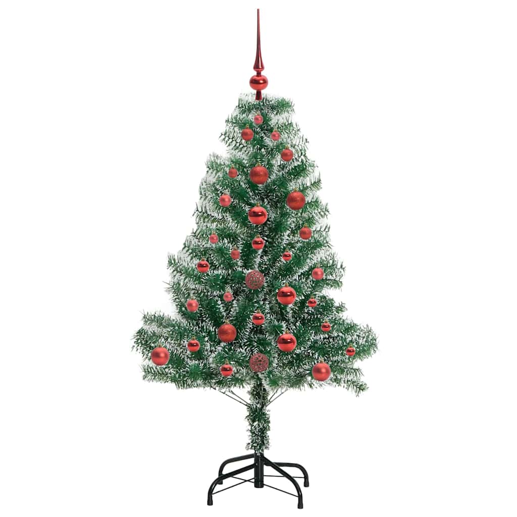 Dirbtinė Kalėdų Eglė Su Sniegu ir LED Šviesa su 150 LED 120 cm