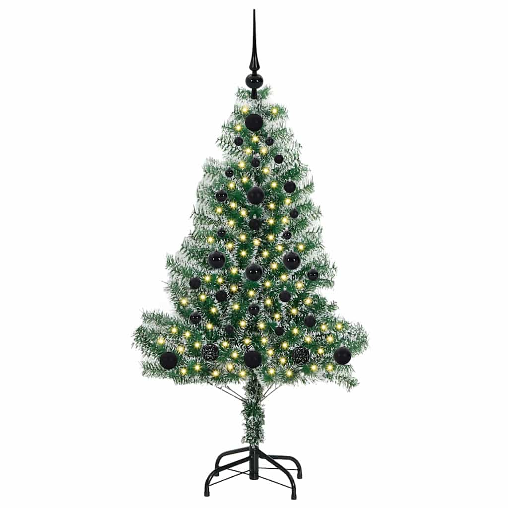 Dirbtinė Kalėdų Eglė Su Sniegu ir LED Šviesa su 150 LED 120 cm