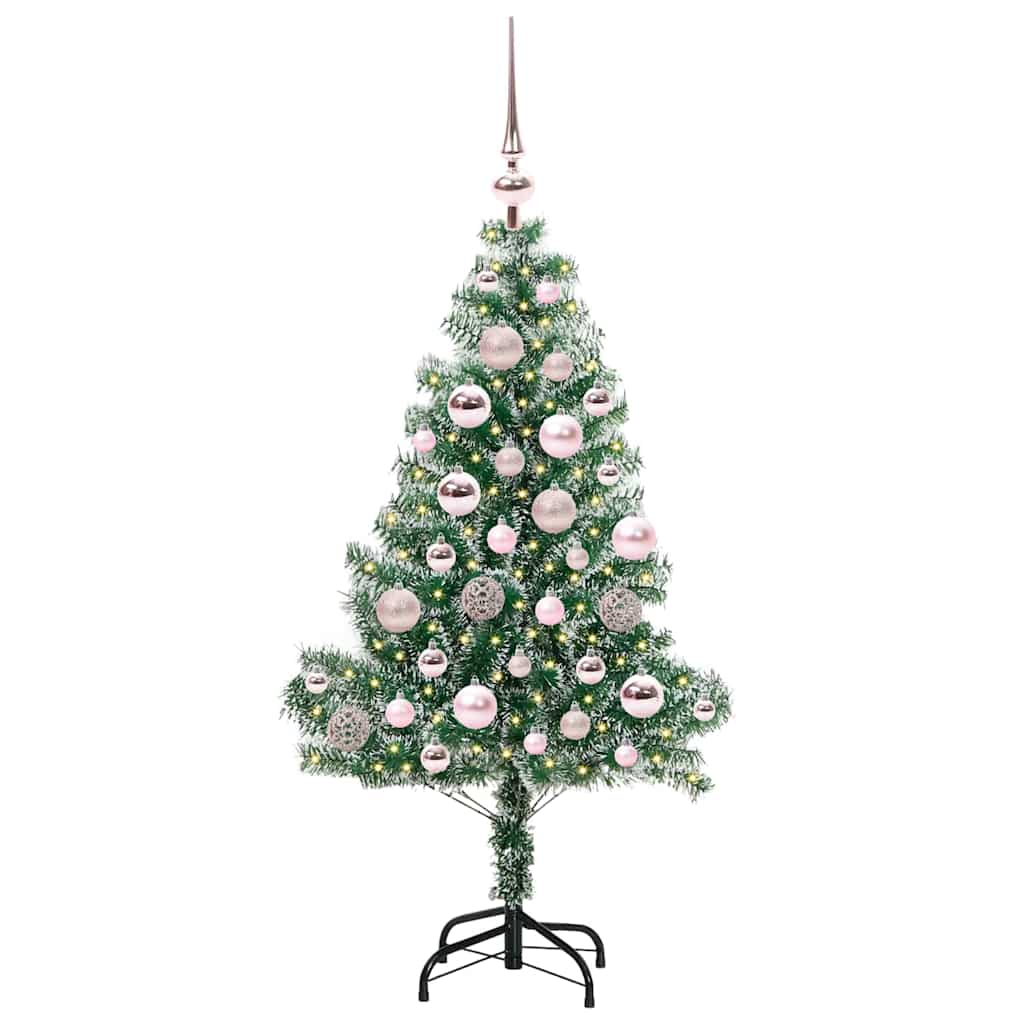 Dirbtinė Kalėdų Eglė Su Sniegu ir LED Šviesa su 150 LED 120 cm