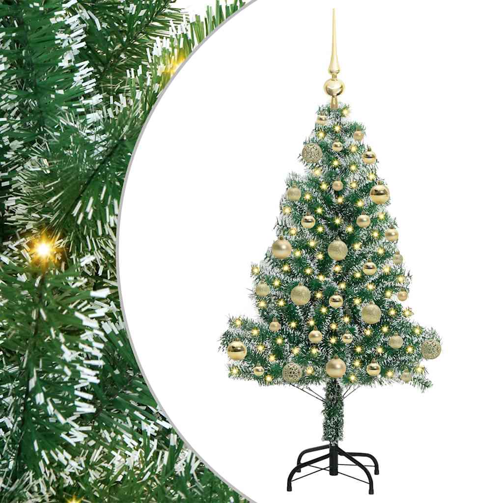 Dirbtinė Kalėdų Eglė Su Sniegu ir LED Šviesa su 150 LED 120 cm
