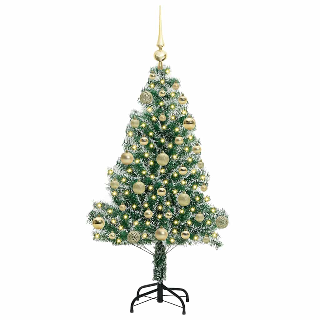 Dirbtinė Kalėdų Eglė Su Sniegu ir LED Šviesa su 150 LED 120 cm