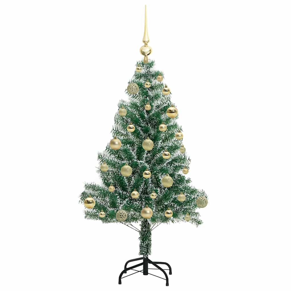 Dirbtinė Kalėdų Eglė Su Sniegu ir LED Šviesa su 150 LED 120 cm