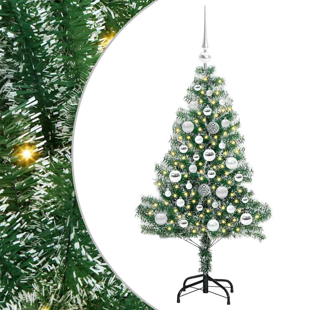 Dirbtinė Kalėdų Eglė Su Sniegu ir LED Šviesa su 150 LED 120 cm