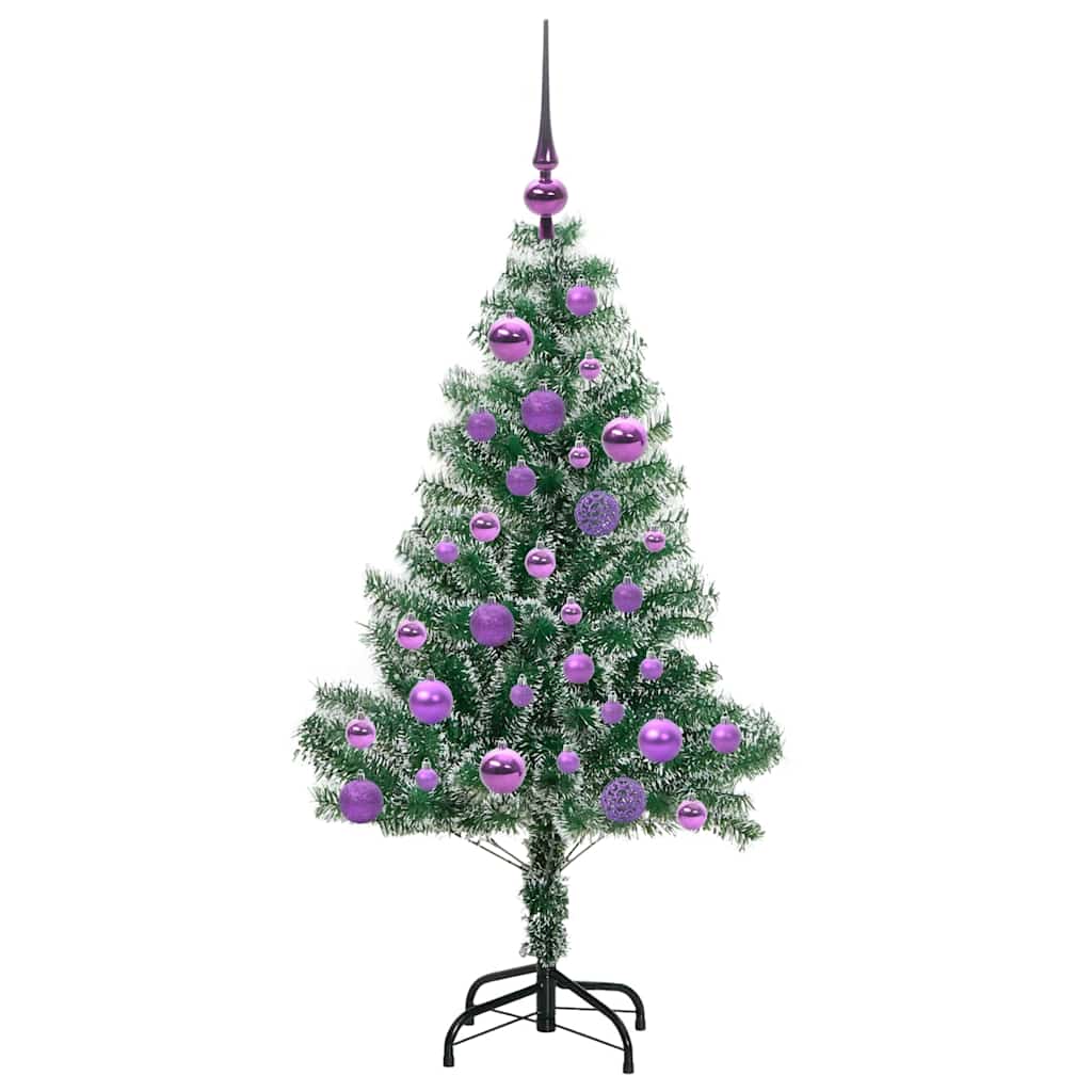 Dirbtinė Kalėdų Eglė Su Sniegu ir LED Šviesa su 150 LED 120 cm