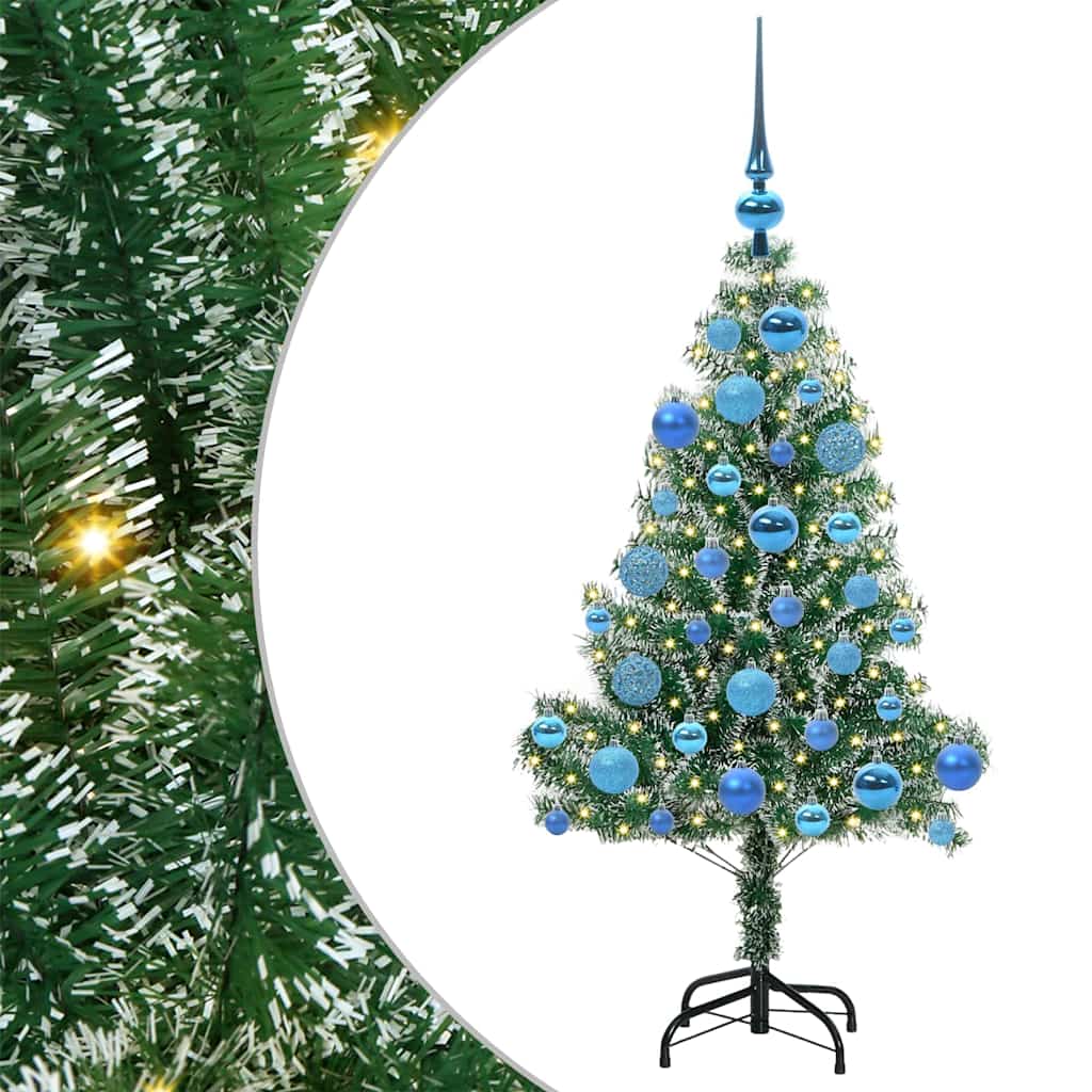 Dirbtinė Kalėdų Eglė Su Sniegu ir LED Šviesa su 150 LED 120 cm