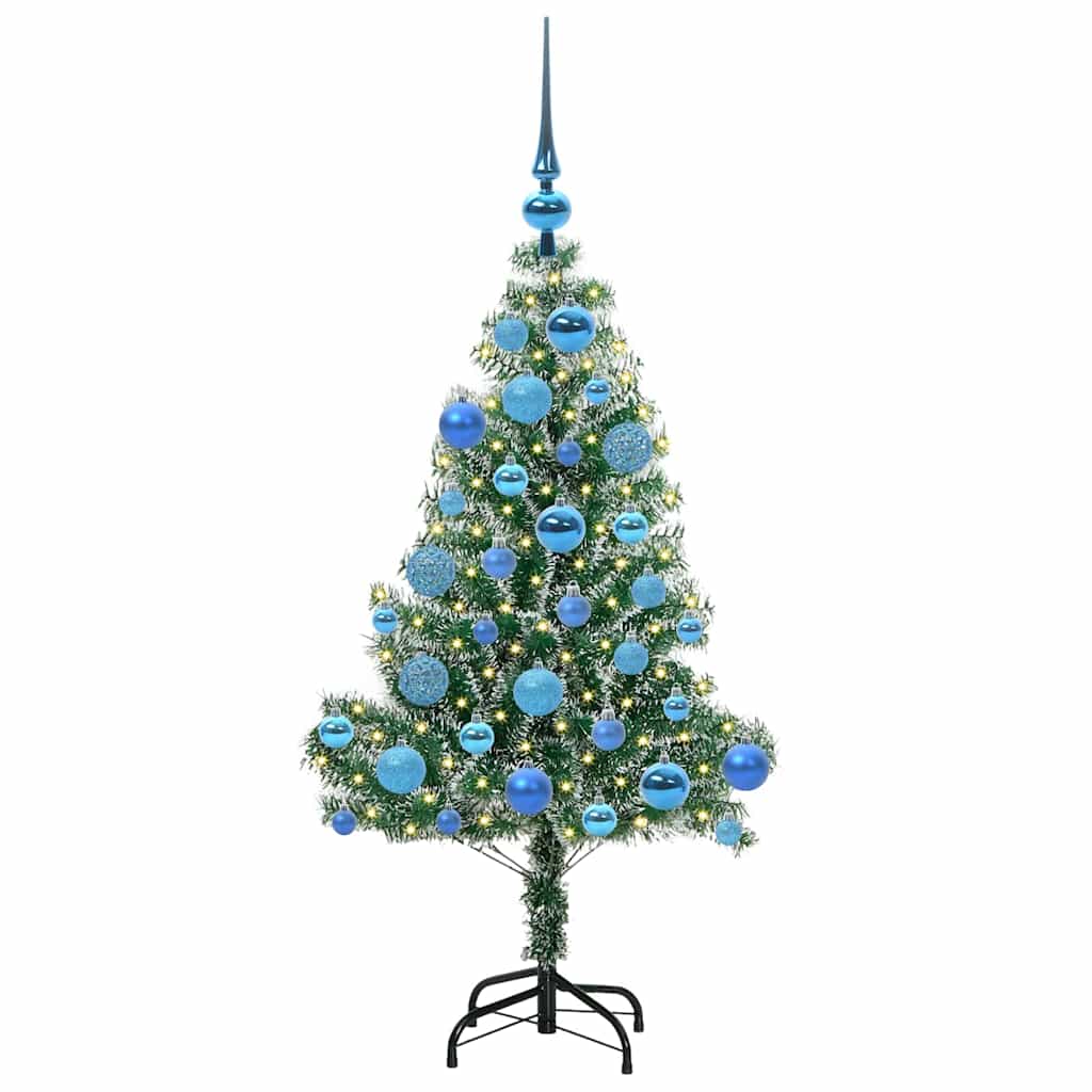 Dirbtinė Kalėdų Eglė Su Sniegu ir LED Šviesa su 150 LED 120 cm