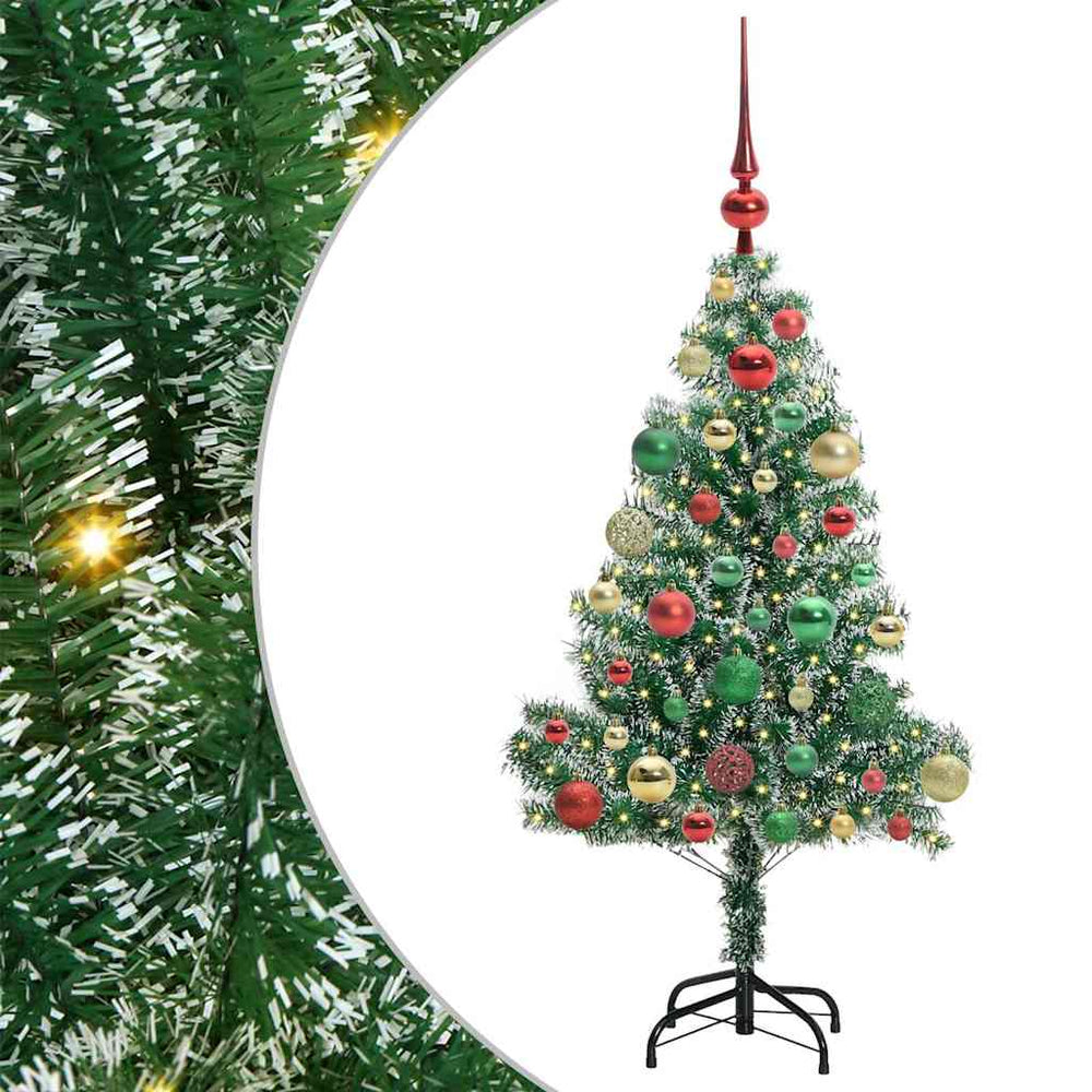 Dirbtinė Kalėdų Eglė Su Sniegu ir LED Šviesa su 150 LED 120 cm