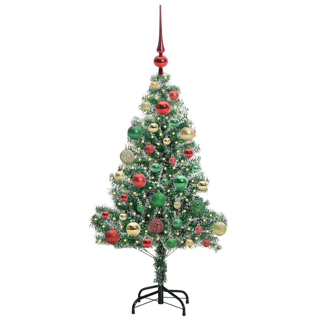Dirbtinė Kalėdų Eglė Su Sniegu ir LED Šviesa su 150 LED 120 cm