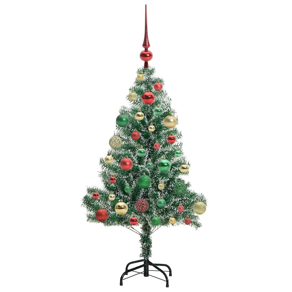 Dirbtinė Kalėdų Eglė Su Sniegu ir LED Šviesa su 150 LED 120 cm